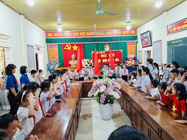 🌸 TRƯỜNG TIỂU HỌC DIỄN THÁI TỔ CHỨC THÀNH CÔNG ĐẠI HỘI LIÊN ĐỘI NHIỆM KỲ 2025 – 2026 🌸