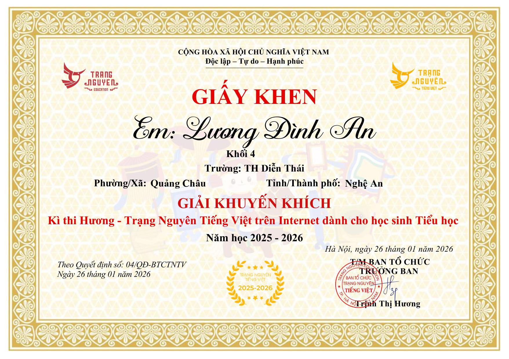 GIAY KHEN luongdinhan